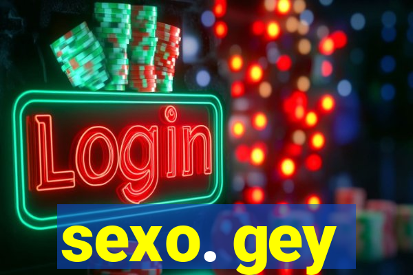 sexo. gey